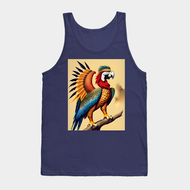 macaw lion Tank Top by jleopold